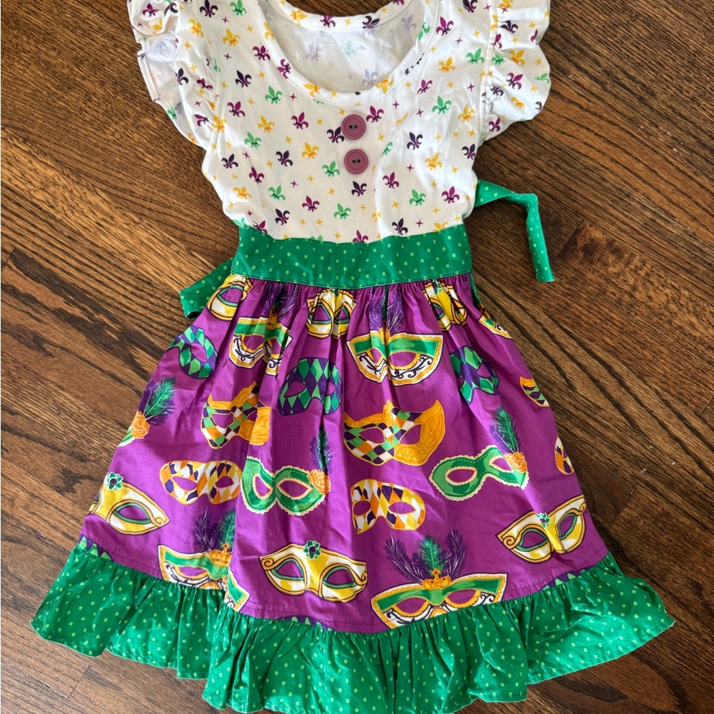 Eleanor Rose Purple and Green Seasonal Costume Dress